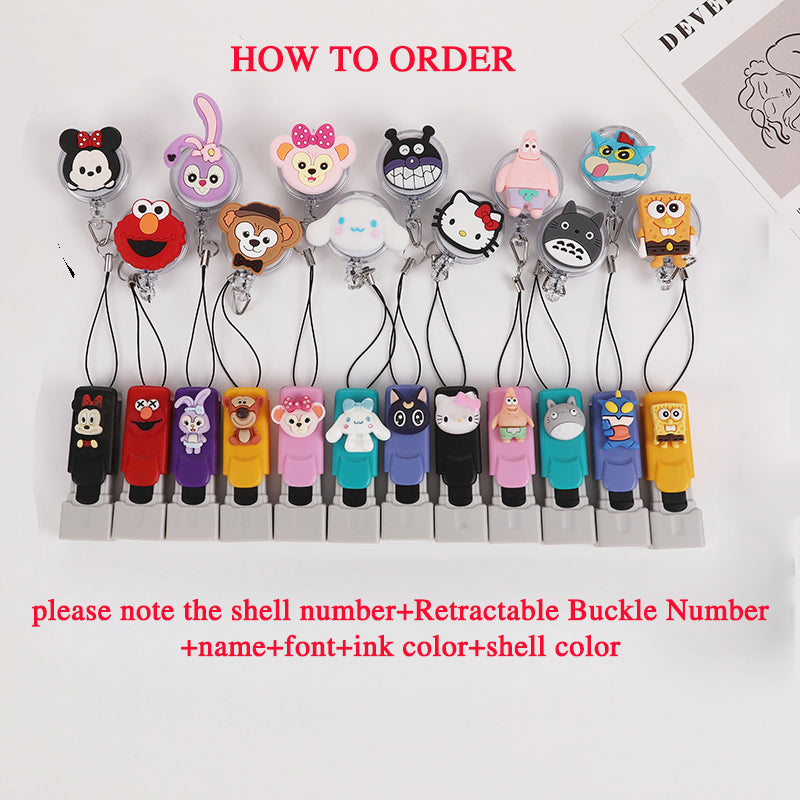 Custom Cartoon Signature Stamp – Personalized Handwritten & Art Design.