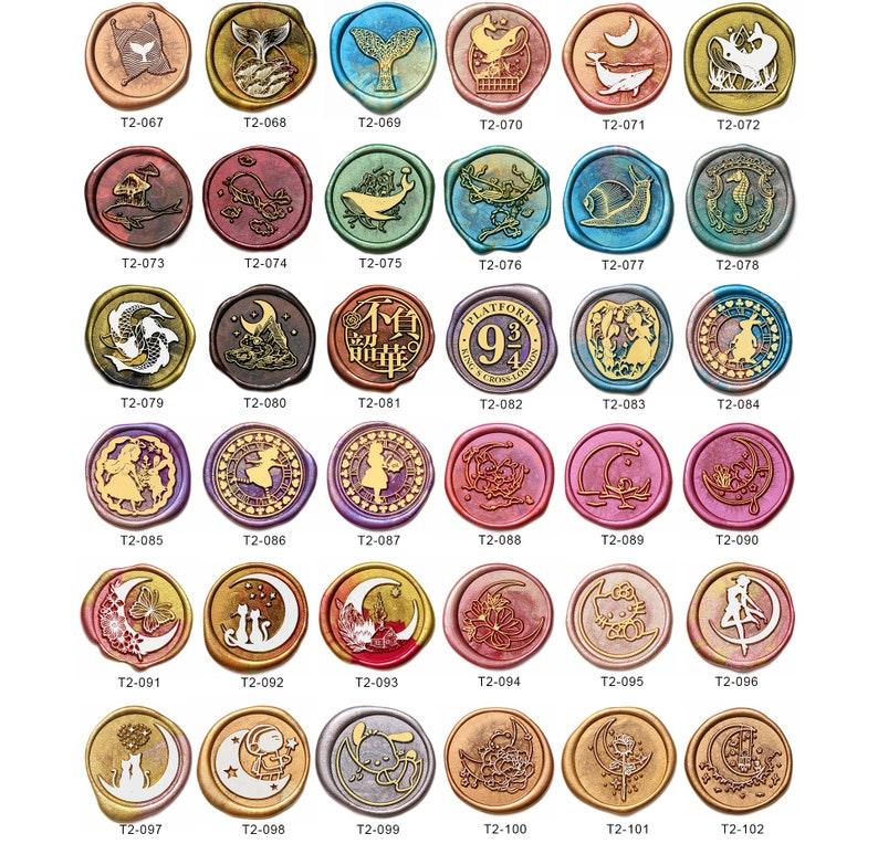 Personalized Wax Seal Stamp, Custom Sealing Wax Stamp, Wedding Invitation Wax Stamp Kit, Wedding Wax Seals Stamp. - wreathloveco