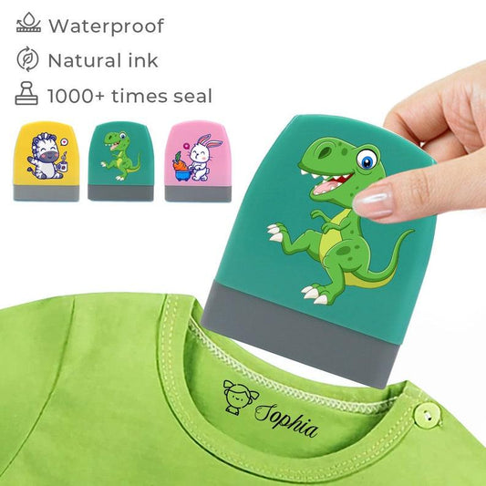 Custom Name Stamp For Clothing Personalise For Baby Student Clothes Chapter Children's Seal. - wreathloveco