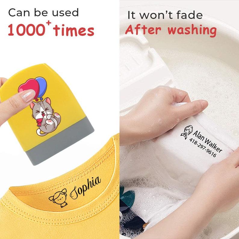 Custom Name Stamp For Clothing Personalise For Baby Student Clothes Chapter Children's Seal. - wreathloveco
