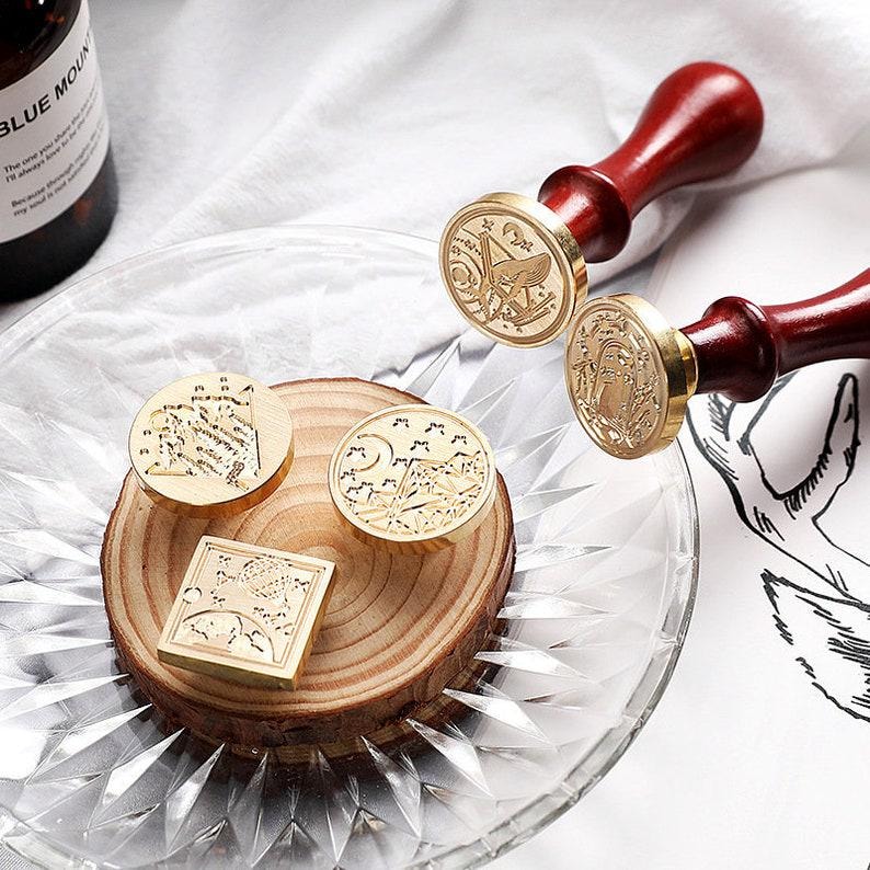 Custom Wax Seal Stamp with Your Logo — Personalized Brass Stamp for Branding, Weddings, and Gifts - Image 8