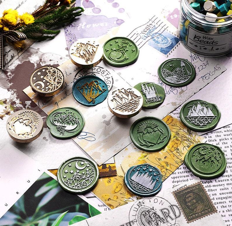 Custom Wax Seal Stamp with Your Logo — Personalized Brass Stamp for Branding, Weddings, and Gifts - Image 9