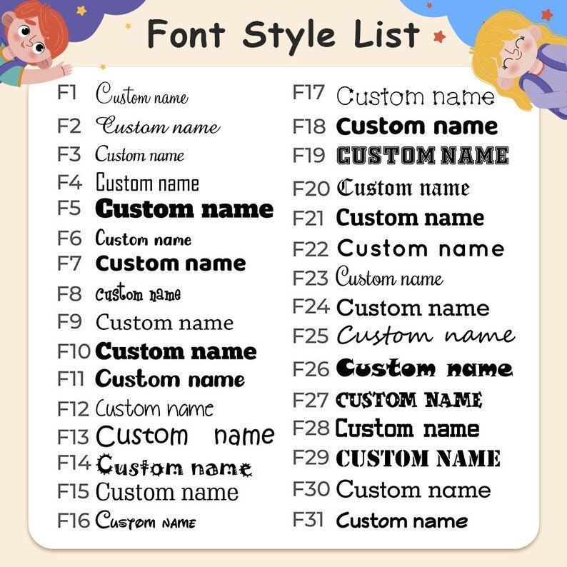 Custom Cartoon Portable Stamp, Handwritten Signature Stamp, Lettering Personality Art Design Signature, Name Private Production - Image 10